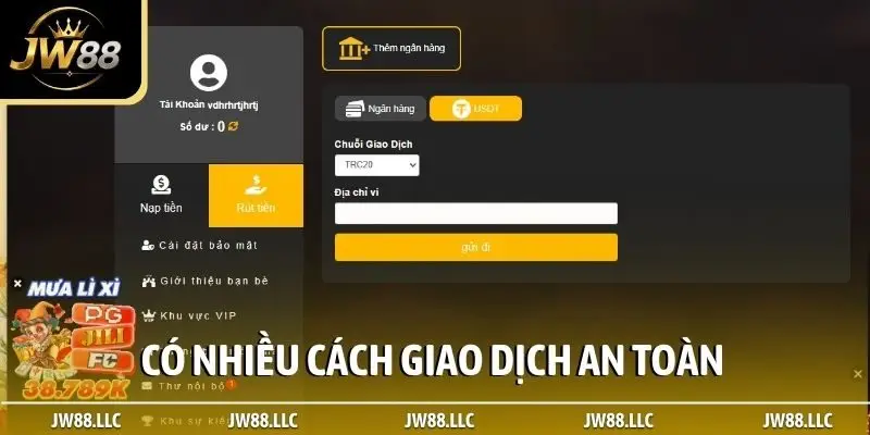 Có nhiều cách giao dịch an toàn