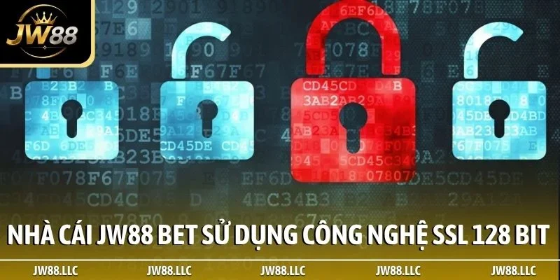 Nhà cái JW88 bet sử dụng công nghệ SSL 128 bit