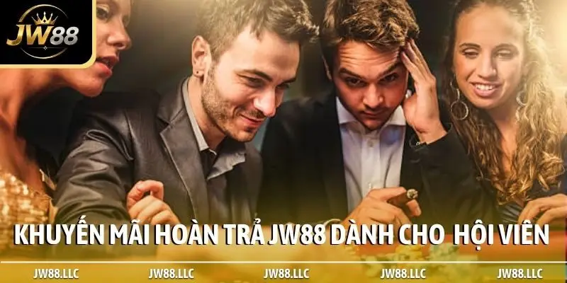 Khuyến mãi hoàn trả JW88 dành cho toàn bộ hội viên