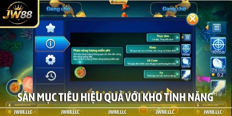 Săn mục tiêu nhanh và hiệu quả với kho tính năng đa dạng