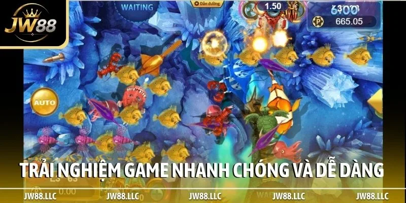 Trải nghiệm game nhanh chóng và dễ dàng tại JW88
